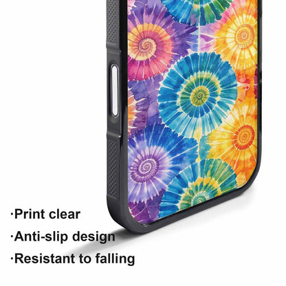 iPhone 17 Pro Max Case — Small Tie Dye Swirl Tie Dye, Custom Made Phone Cover