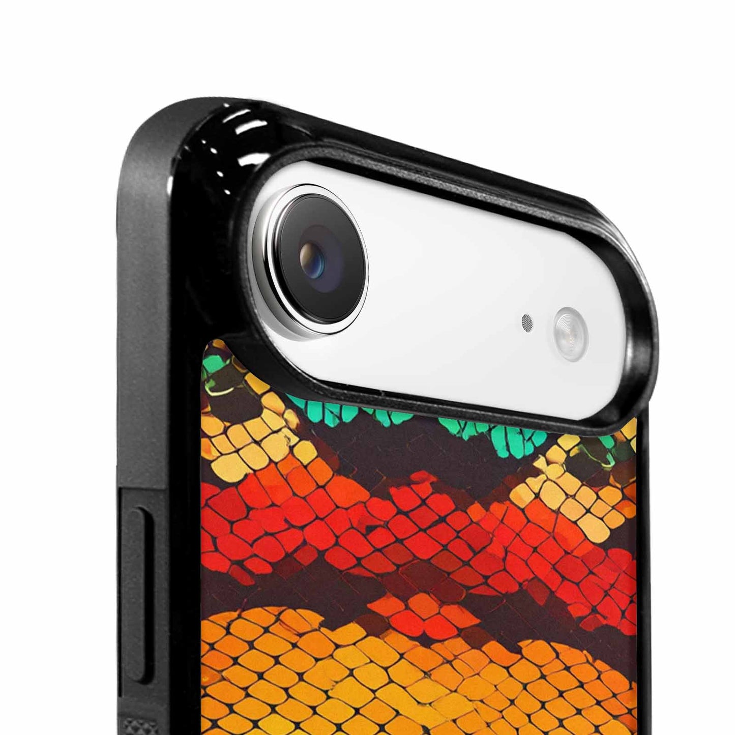 iPhone 17 Air Case — Snake Print Dark Seamless Pattern Animal, Customized Protective Case