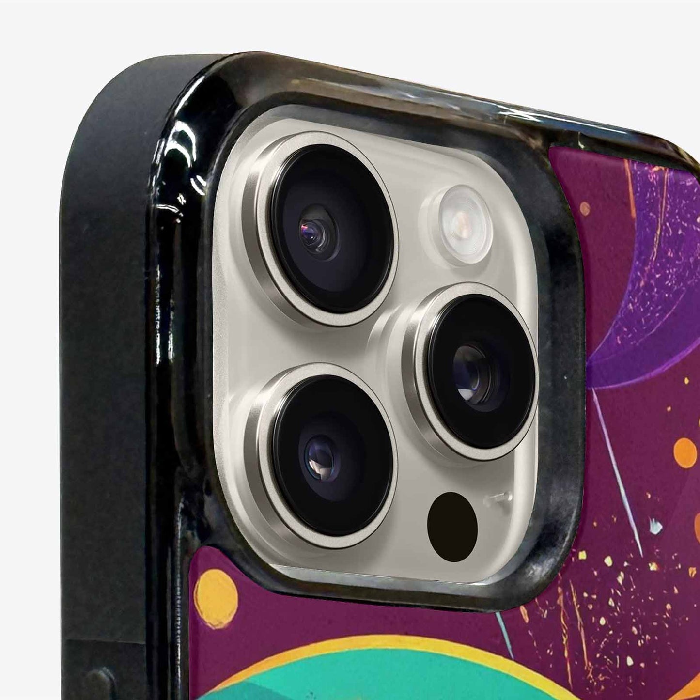 iPhone 16 Pro Max Case — 1970s Disco Art Pattern, Original Design Phone Case