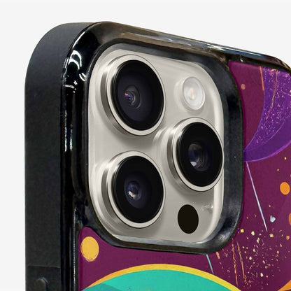 iPhone 16 Pro Max Case — 1970s Disco Art Pattern, Original Design Phone Case