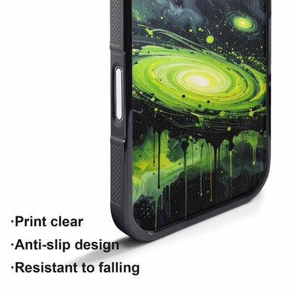 iPhone 17 Pro Max Case — Seamless Repeating Pattern Of Galaxy Space, Original Design Phone Case
