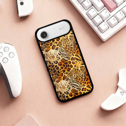 iPhone 17 Air Case — Small Animal Print Pattern Randomly Animal, Custom Art Phone Cover