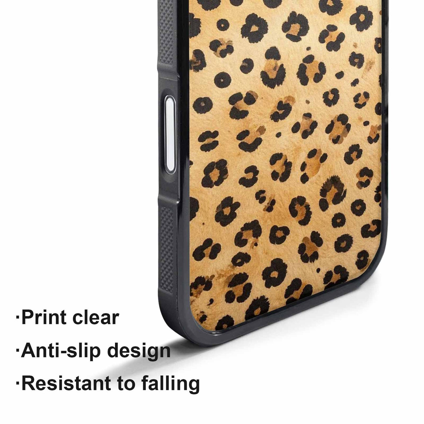 iPhone 17 Pro Max Case — Cheetah Print, Sandy Tan Animal Print, Custom Print Case Cover