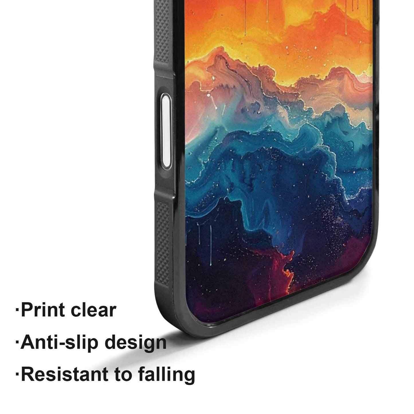 iPhone 17 Case — Seamless Tileable Pattern Of Galaxy Space, Customized Protective Case