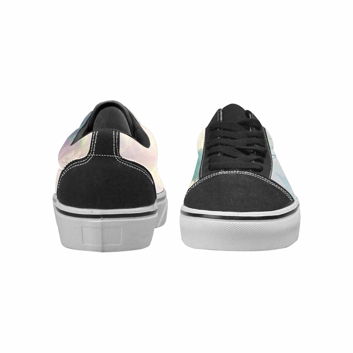 WOMEN'S Surrealist Dreamscape Canvas Lace-Up Grunge Shoes