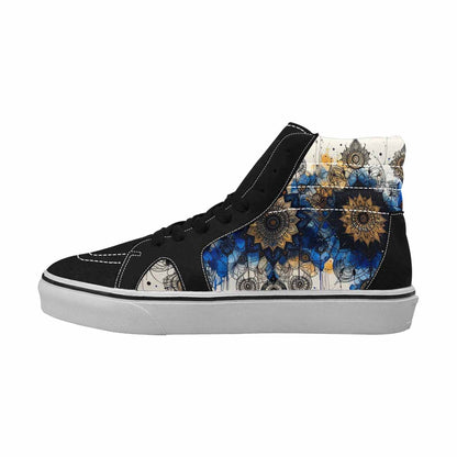 MEN'S Mandala Medallion High Top Canvas Surreal Shoes