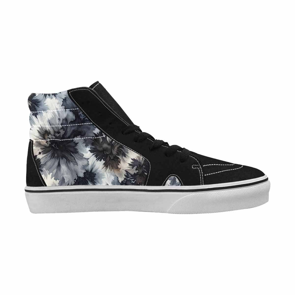 WOMEN'S Tie Dye - High Top Canvas Wallpaper Art Sneakers