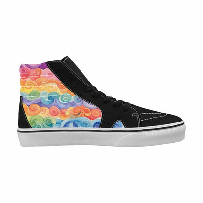 MEN'S Tie High Top Canvas Y2K Shoes