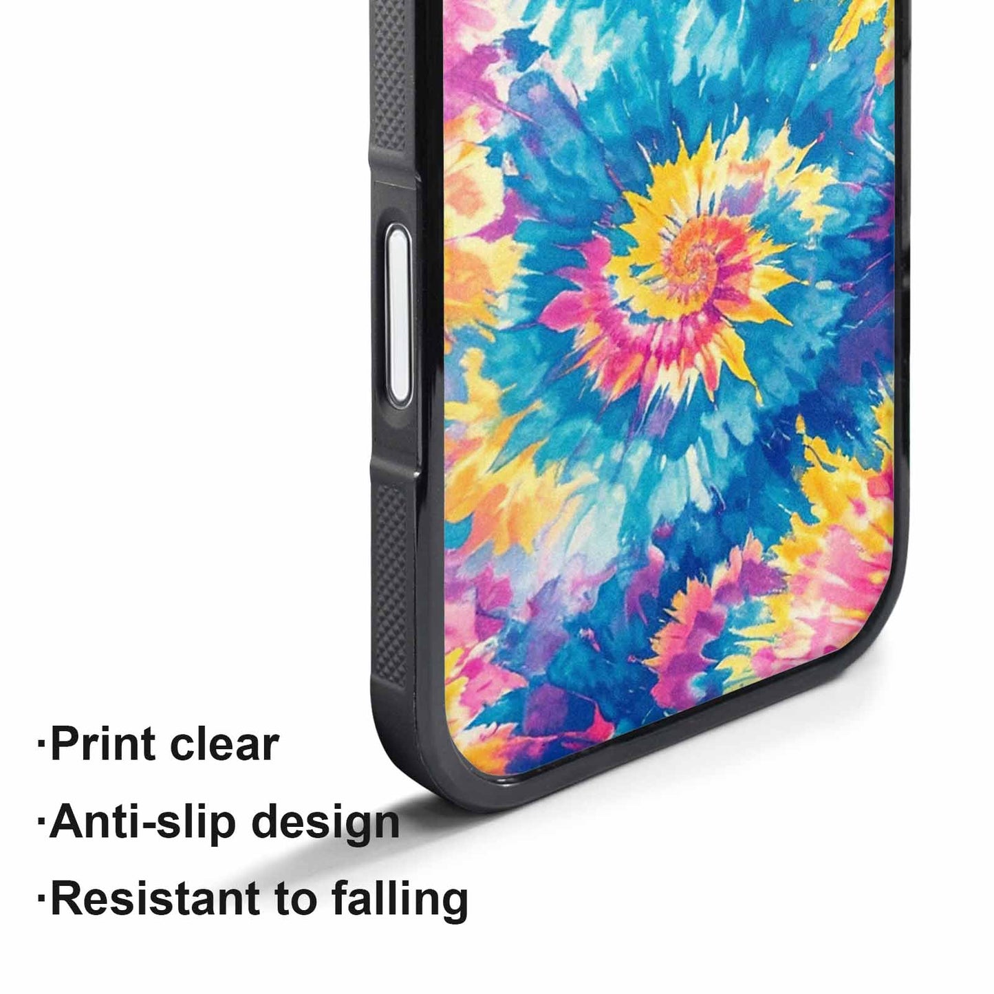 iPhone 17 Air Case — Small Tie Dye Swirl Pattern Tie, Customized Protective Case