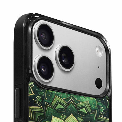 iPhone 17 Pro Max Case — Small Mandala Pattern, Randomly Floral, Custom Printed Phone Case