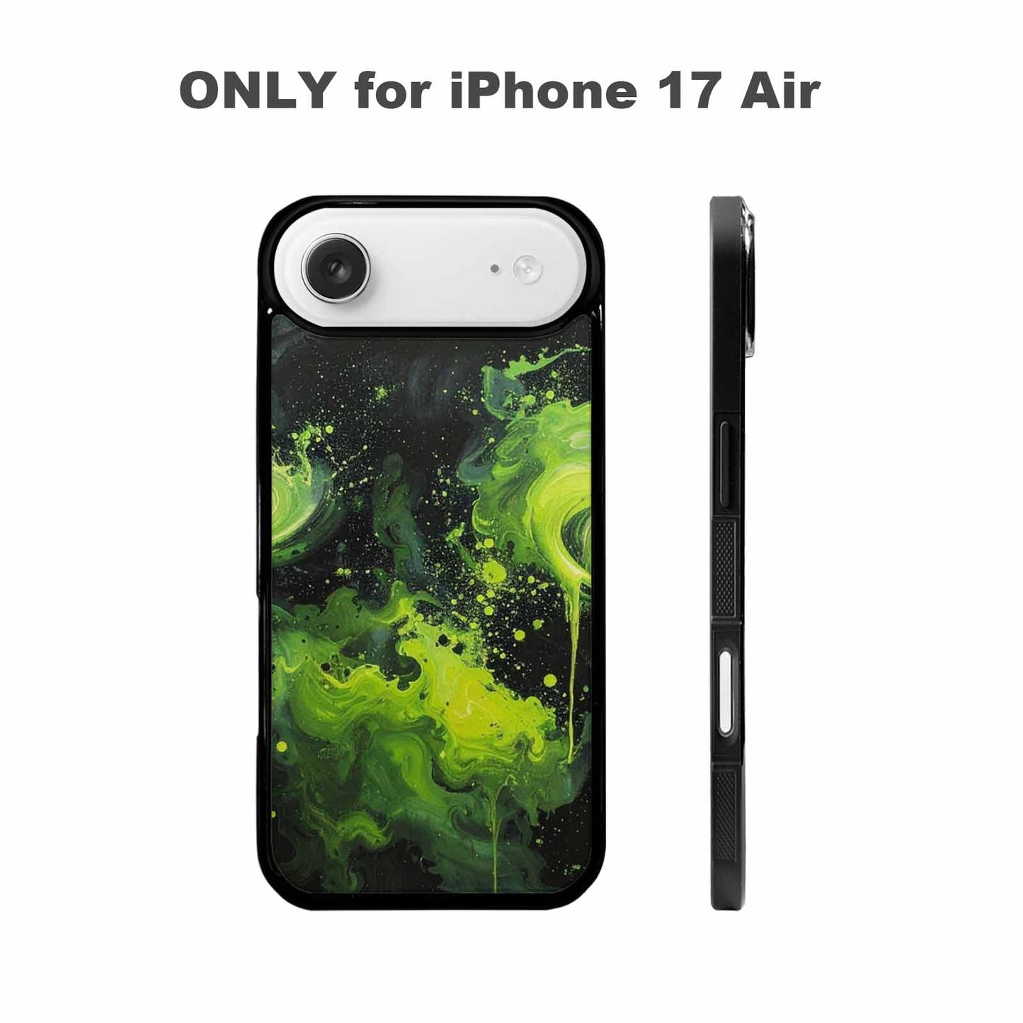 iPhone 17 Air Case — Seamless Repeating Pattern Of Overlapping Galaxy, Customized Protective Case
