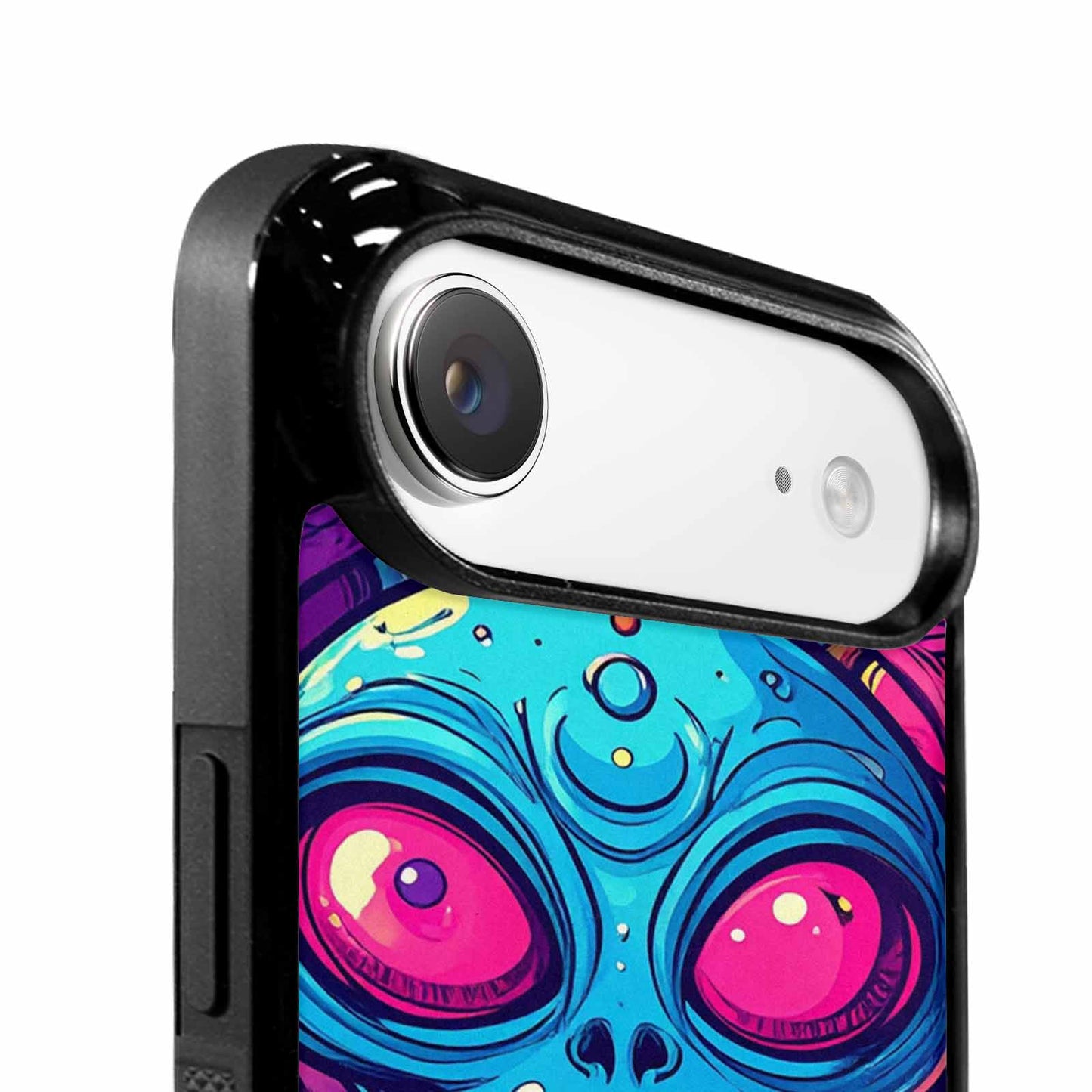 iPhone 17 Air Case — Alien Ufo Cartoon Art Pattern Alien, Unique Phone Case Design