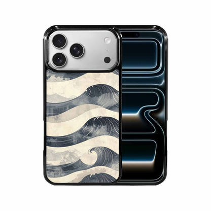 iPhone 17 Pro Max Case — Vintage Americana Wave Retro Vintage, Custom Print Case Cover