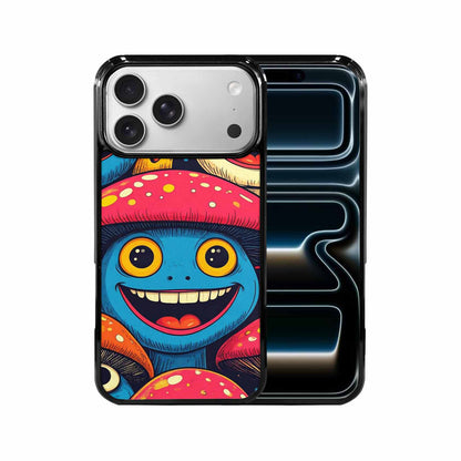 iPhone 17 Pro Max Case — Retro Mushroom Cartoon Art Retro Vintage, Unique Phone Case Design