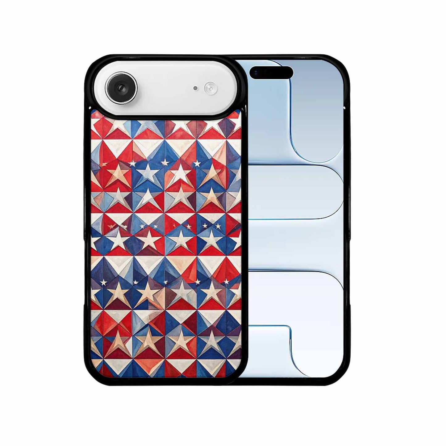 iPhone 17 Air Case — Small American Flag Stars And Galaxy, Custom Made Phone Cover