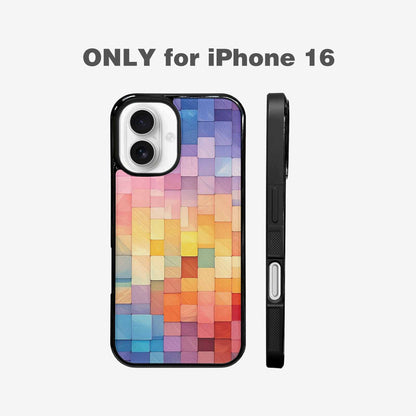 iPhone 16 Case — Color Gradient Fade Pattern Hundreds Of, Unique Phone Case Design