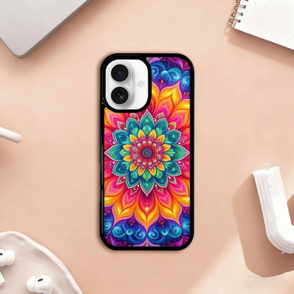 iPhone 17 Case — Tie Dye Mandala Art Tie Dye, Custom Art Phone Cover
