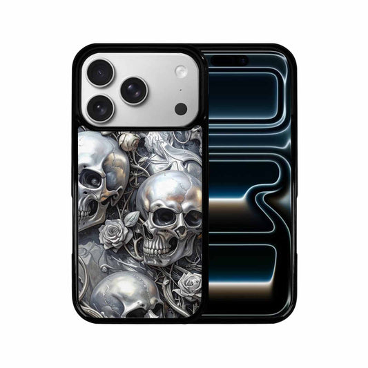 iPhone 17 Pro Case — Seamless Tileable Pattern Of Overlapping Gothic, Personalized Phone Case