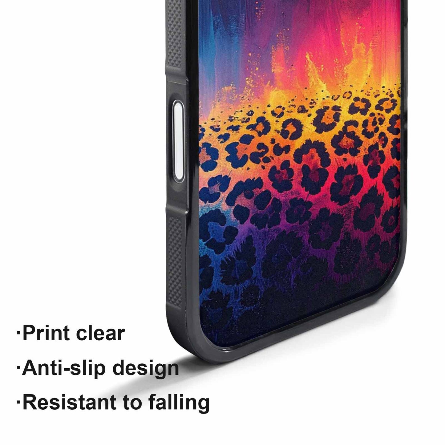 iPhone 17 Pro Max Case — Leopard Print Gradient Style Animal Print, Original Design Phone Case