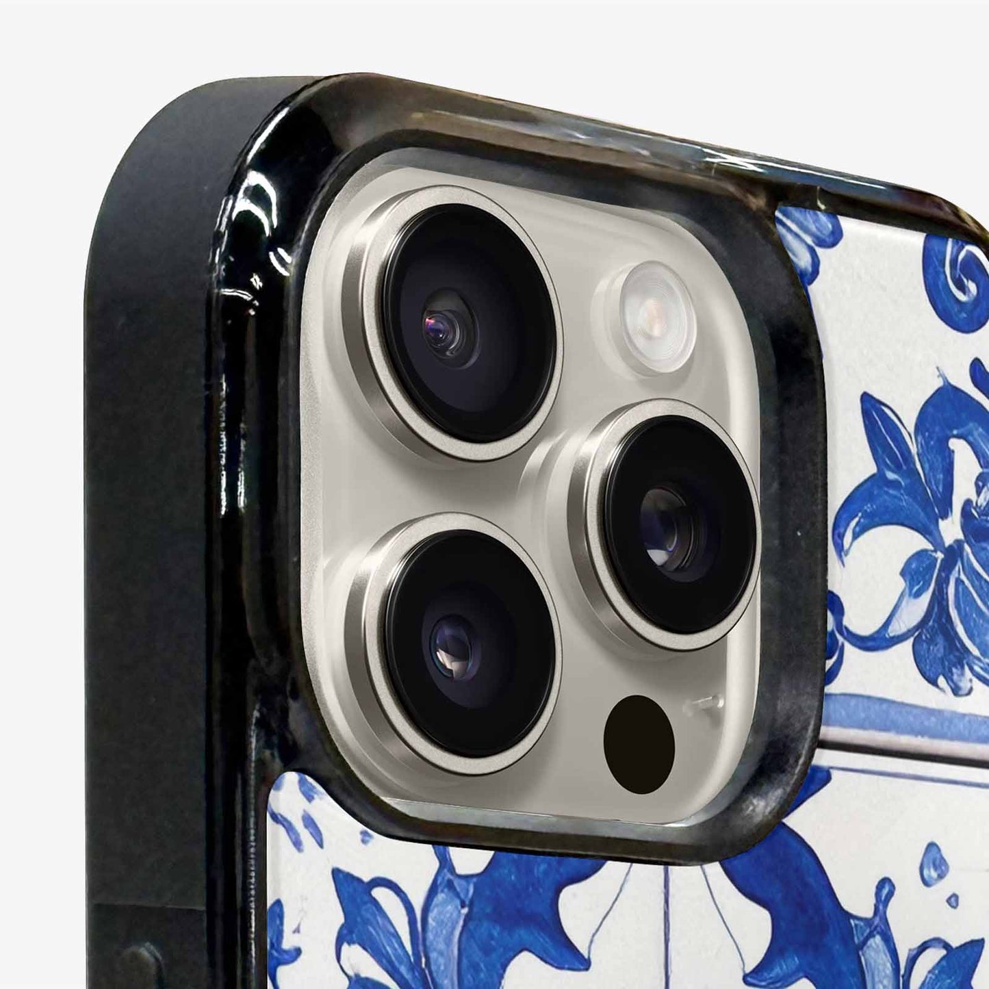 iPhone 15 Pro Max Case — Talavera Tile Floral Custom, Custom Print Case Cover