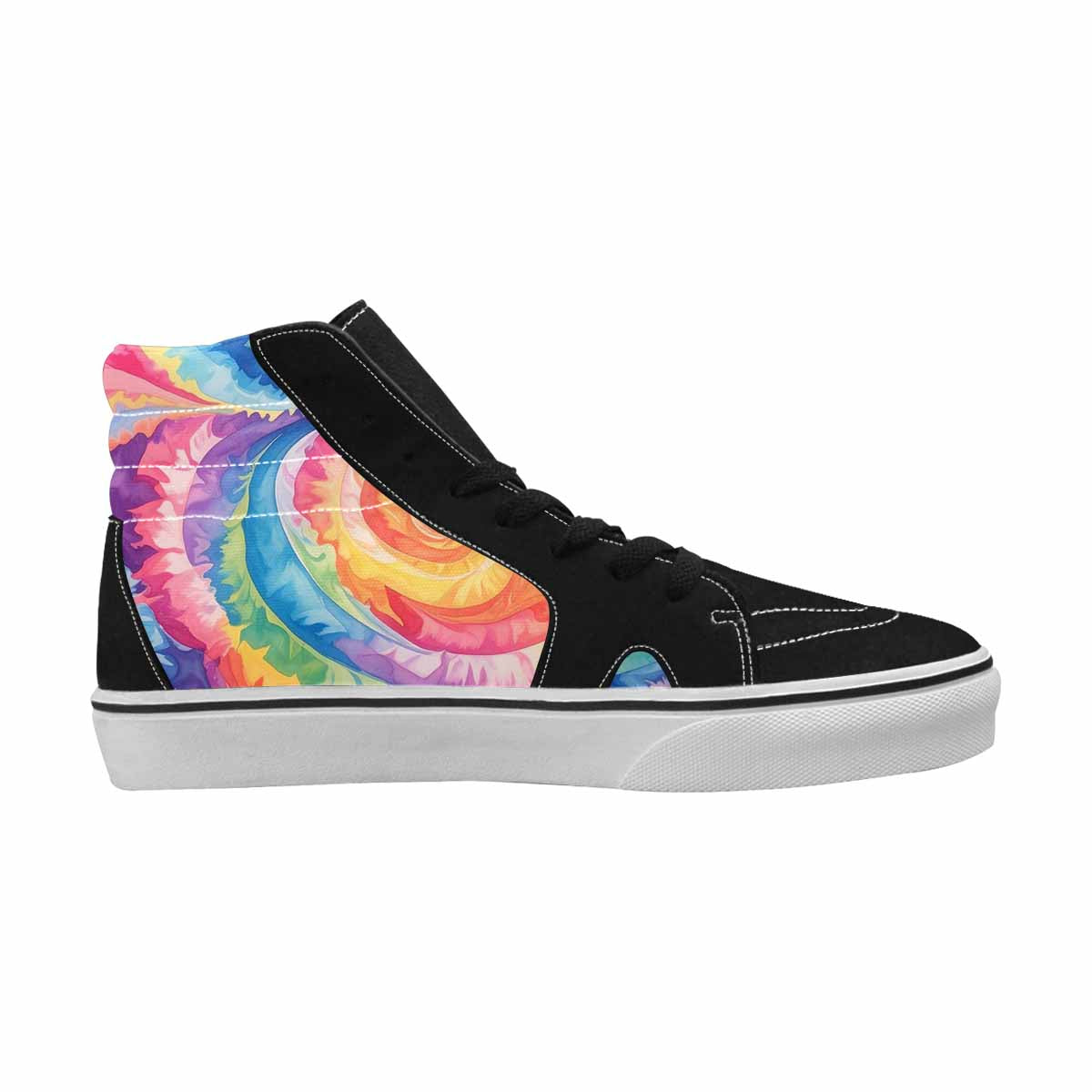MEN'S Tie High Top Canvas Vivid Sneakers