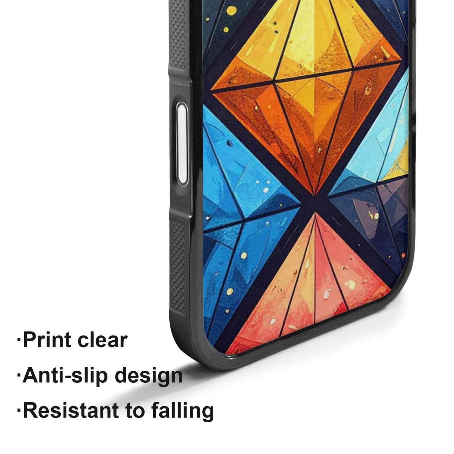 iPhone 17 Case — Vintage Summer Diamond Retro Vintage, Custom Art Phone Cover