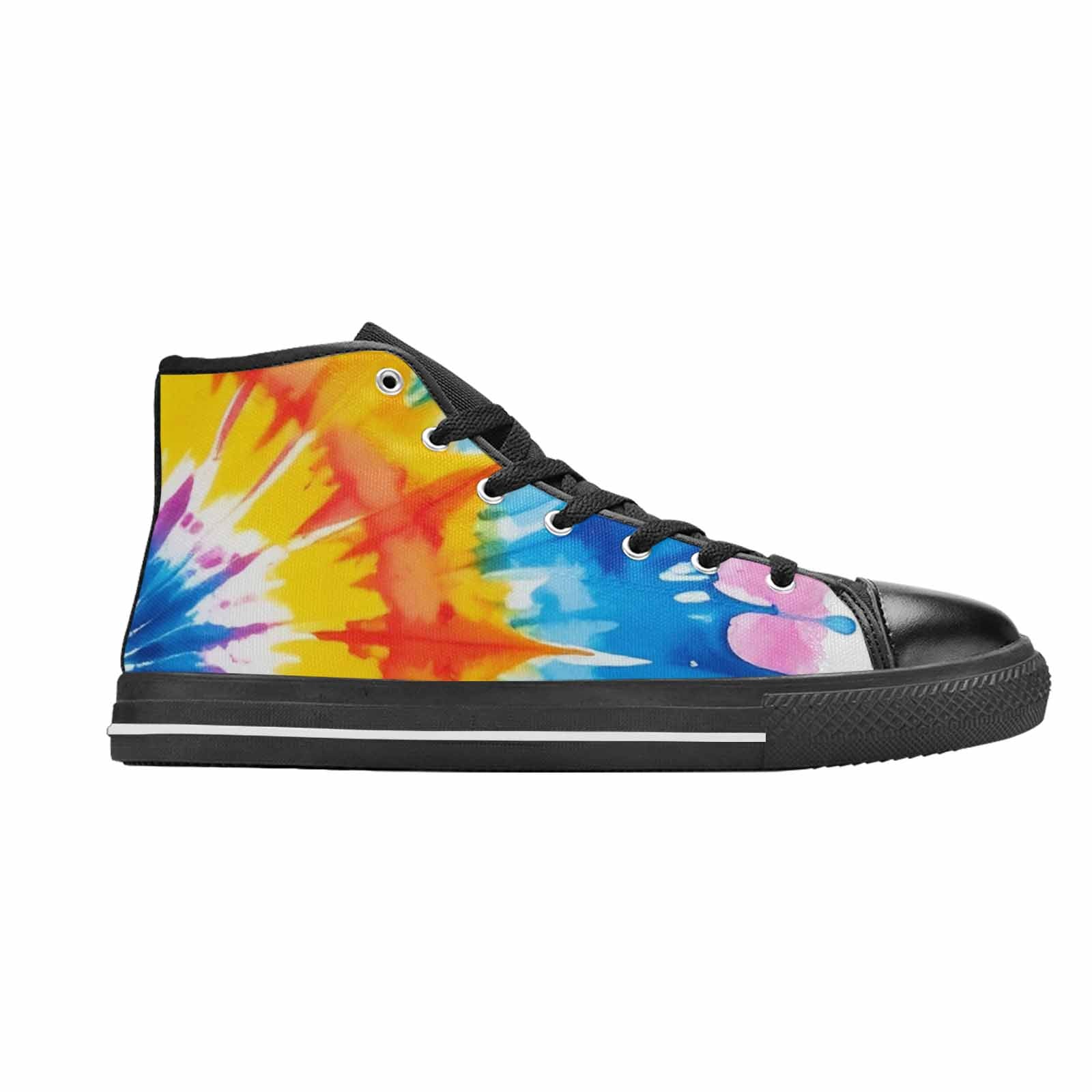 MEN'S Tie Dye Drip High Top Canvas Dreamcore Shoes
