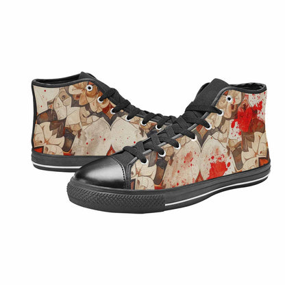 MEN'S Mandala High Top Canvas Dreamcore Sneakers