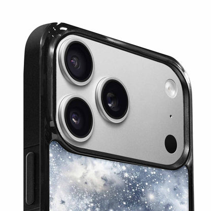 iPhone 17 Pro Max Case — Galaxy Art Silver White Galaxy Space, Custom Made Phone Cover
