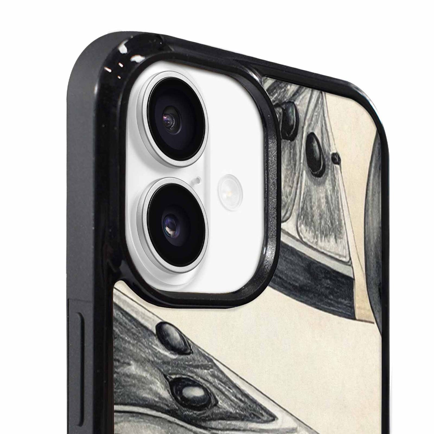 iPhone 17 Case — Chrome Gothic Watermelon Gothic Skulls, Personalized Phone Case