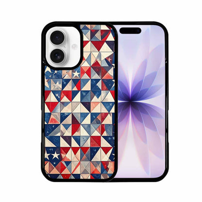 iPhone 17 Case — Small American Flag Stars Galaxy Space, Unique Phone Case Design