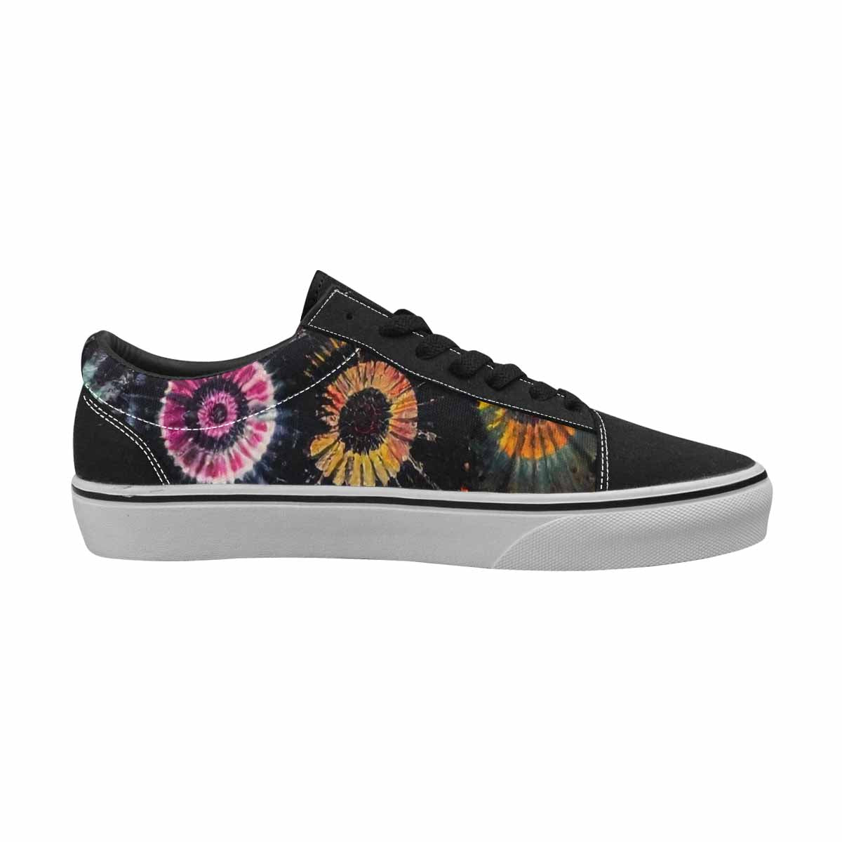 WOMEN'S Tie Lace-Up Canvas Wallpaper Art Custom Sneakers