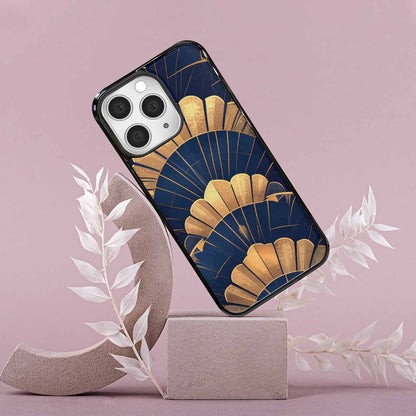 iPhone 15 Pro Max Case — Art Deco Illustration Pattern, Custom Made Phone Cover