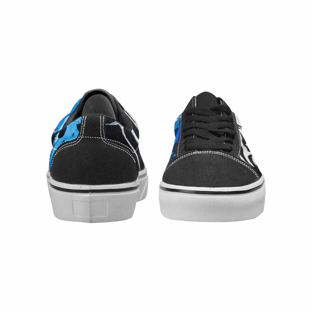 WOMEN'S Animal Print Lace-Up Canvas Y2K Custom Shoes