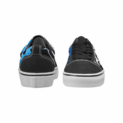 WOMEN'S Animal Print Lace-Up Canvas Y2K Custom Shoes