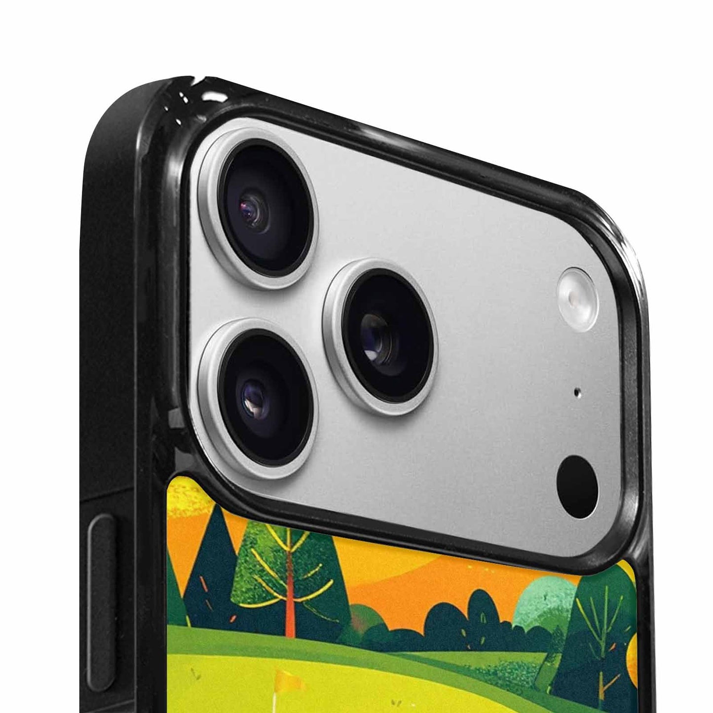 iPhone 17 Pro Max Case — Golf Cartoon Art Pattern Cartoon Cute, Custom Printed Phone Case