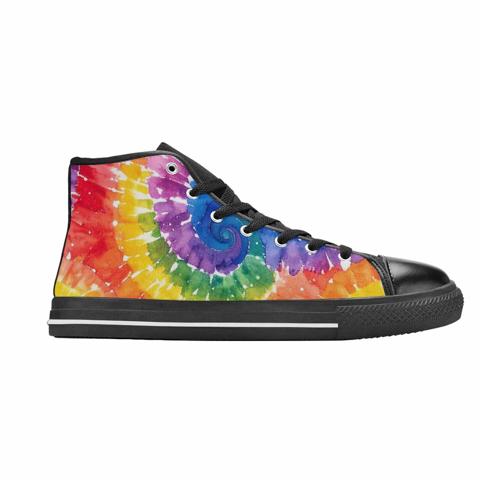 WOMEN'S Tie Dye - High Top Canvas Surreal Sneakers