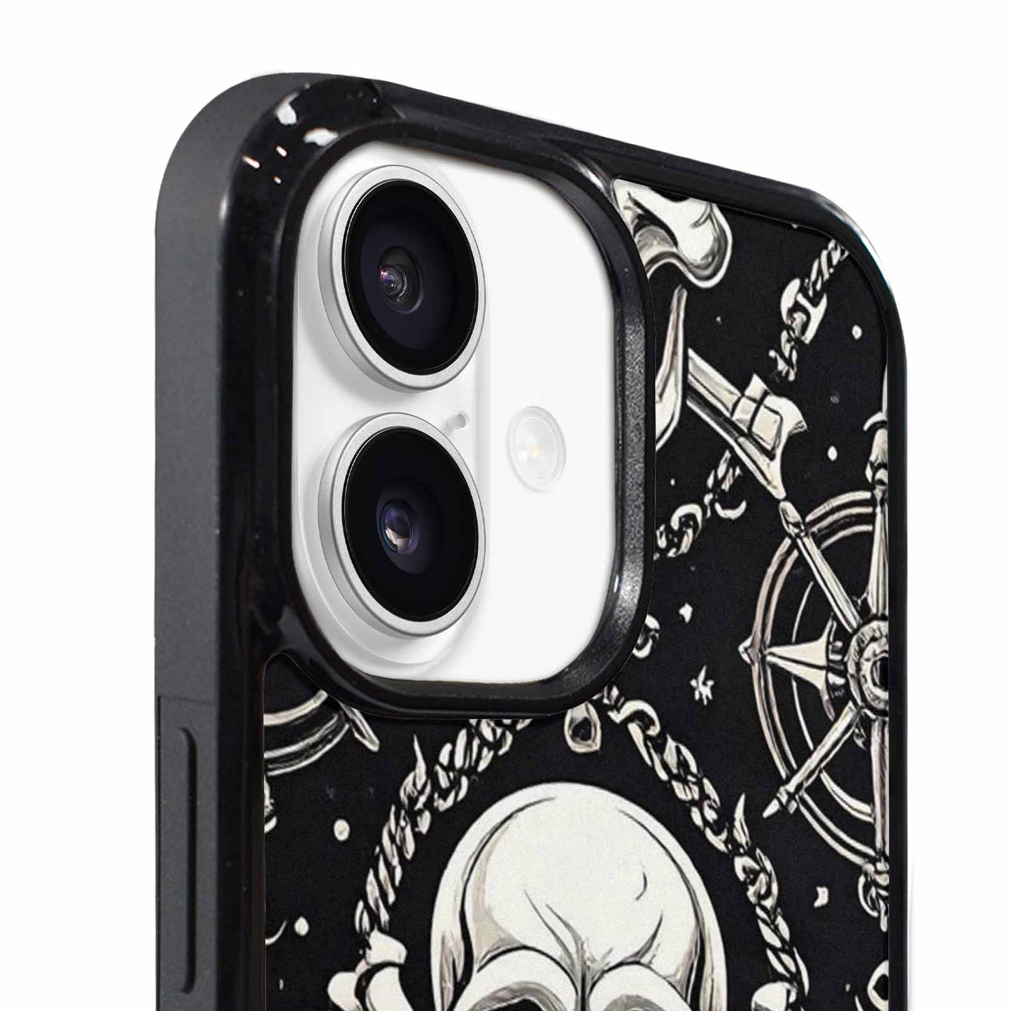 iPhone 17 Case — Skull And Crossbones Pirate Gothic Skulls, Custom Made Phone Cover