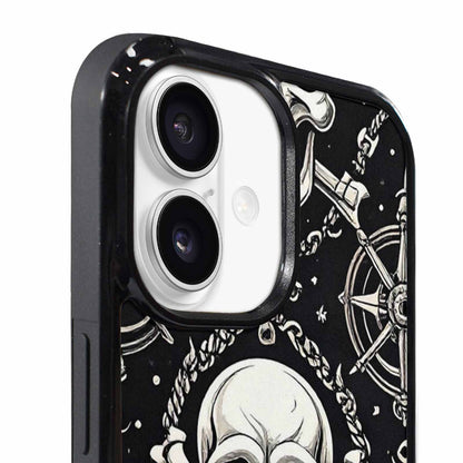 iPhone 17 Case — Skull And Crossbones Pirate Gothic Skulls, Custom Made Phone Cover