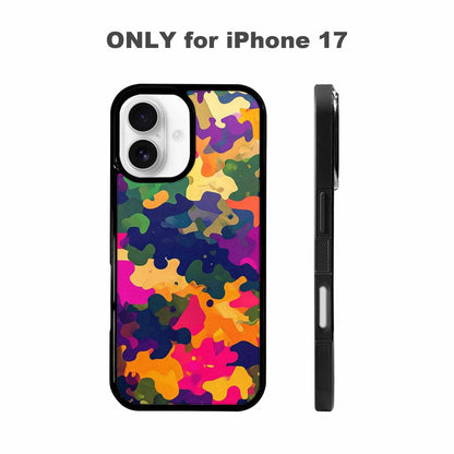 iPhone 17 Case — Small Military Camouflage Blotch Camo, Custom Designed Case Cover