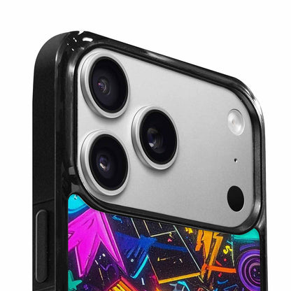 iPhone 17 Pro Case — Retro Motif Retro Motifs Pattern Retro, Original Design Phone Case