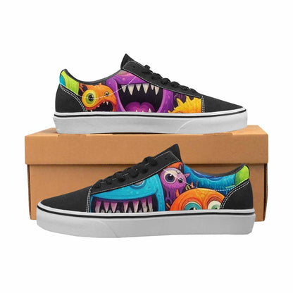 WOMEN'S Multi Lace-Up Canvas Grunge Custom Shoes