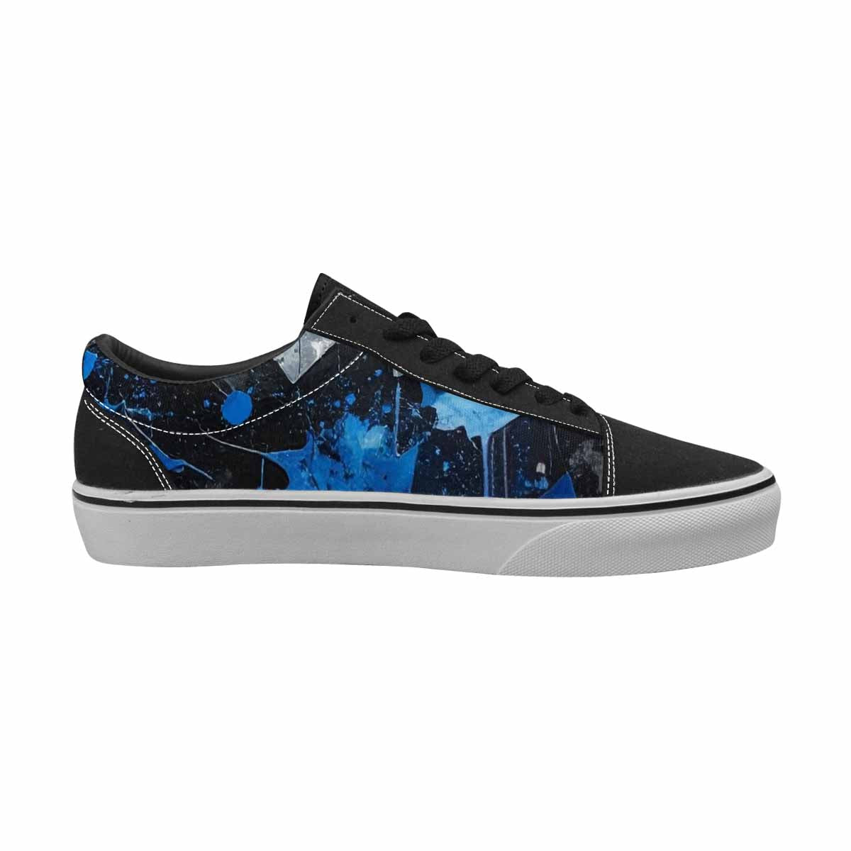 WOMEN'S Camo Patches Lace-Up Canvas Cottagecore Custom Sneakers