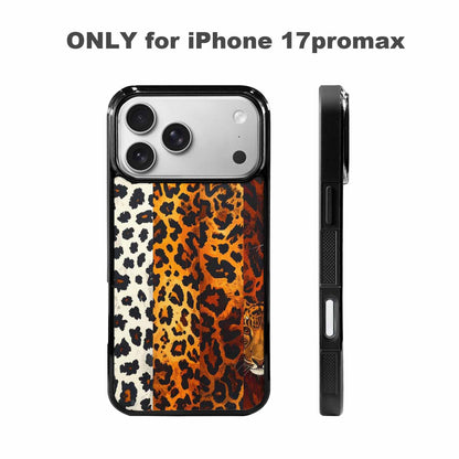 iPhone 17 Pro Max Case — Small Animal Print Pattern, Animal Print, Original Design Phone Case