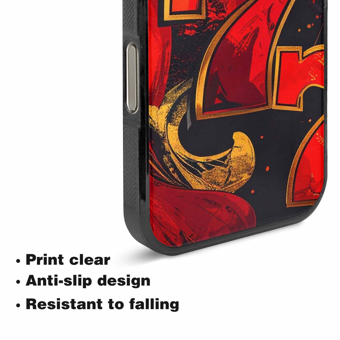 iPhone 16 Pro Case — Dice And Casino Pattern Seamless Repeat, Custom Art Phone Cover