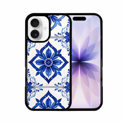 iPhone 17 Case — Mexican Talavera Tile Pattern, Floral, Custom Printed Phone Case