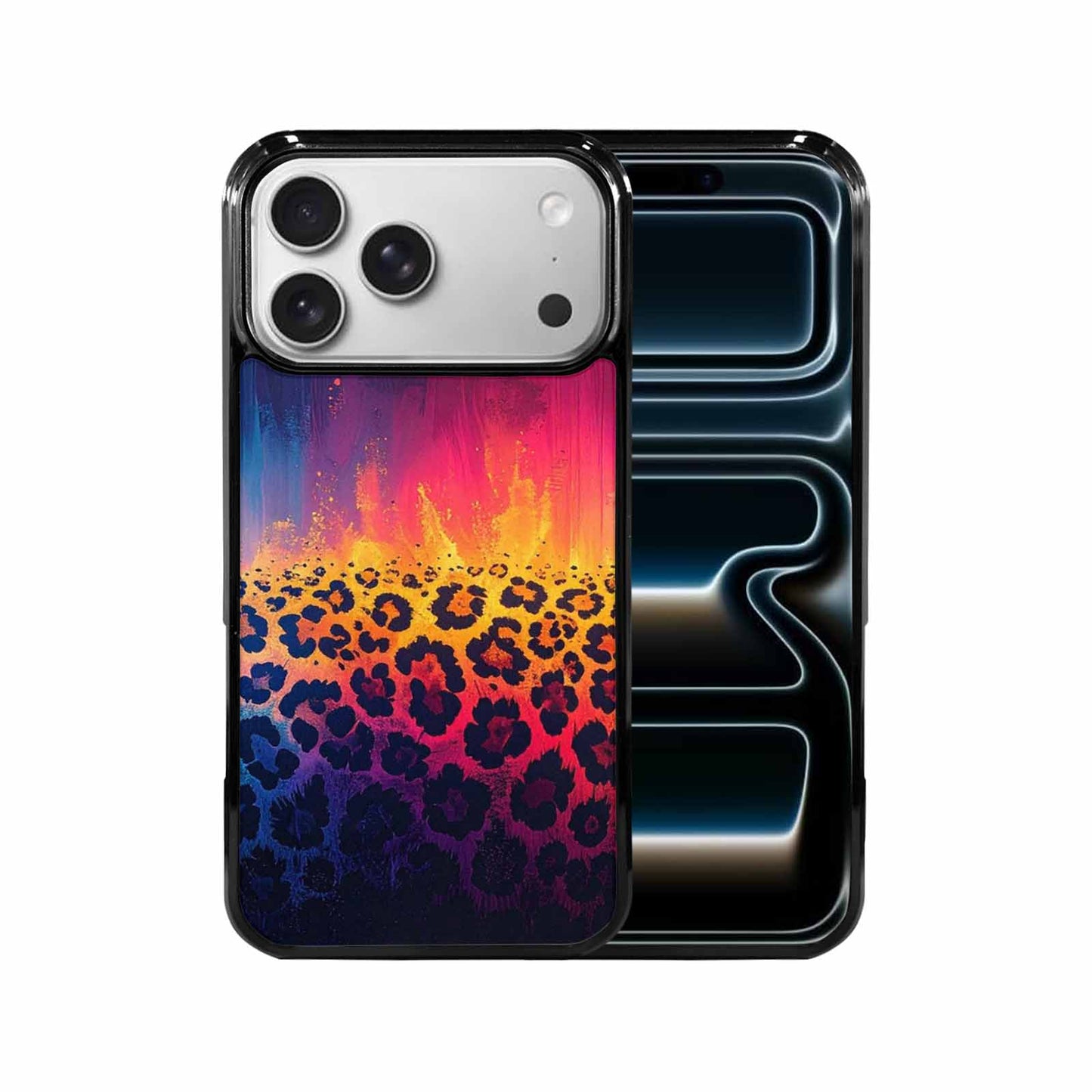 iPhone 17 Pro Max Case — Leopard Print Gradient Style Animal Print, Original Design Phone Case