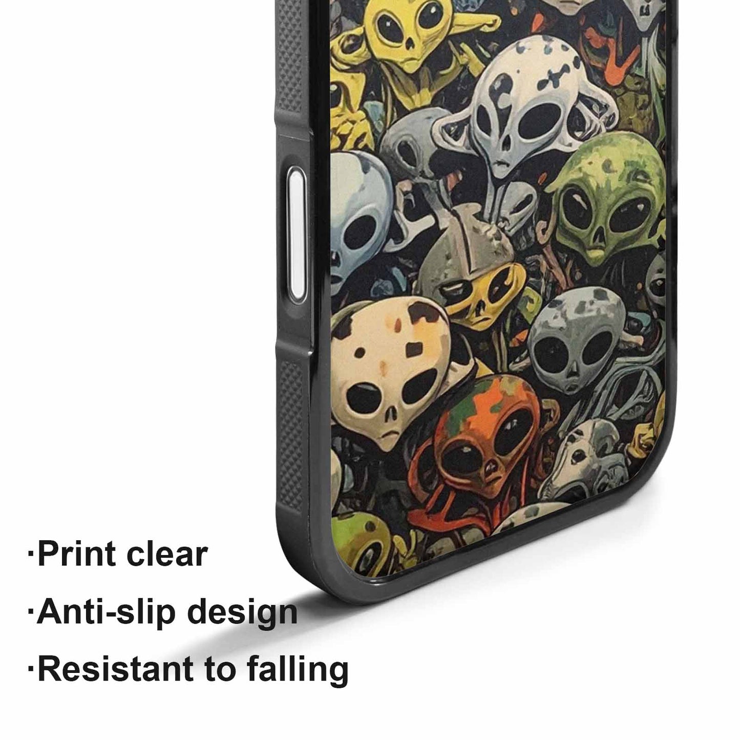 iPhone 17 Case — Aliens Camo Aliens Alien Scifi, Unique Phone Case Design
