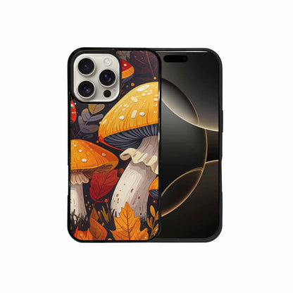iPhone 16 Pro Max Case — Bold Autumn Mushroom Bold Autumn Mushroom, Personalized Phone Case