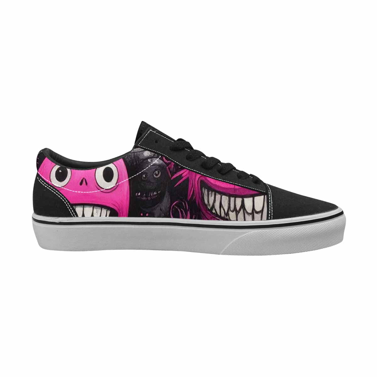WOMEN'S Monsters (general) Lace-Up Canvas Aesthetic Custom Shoes